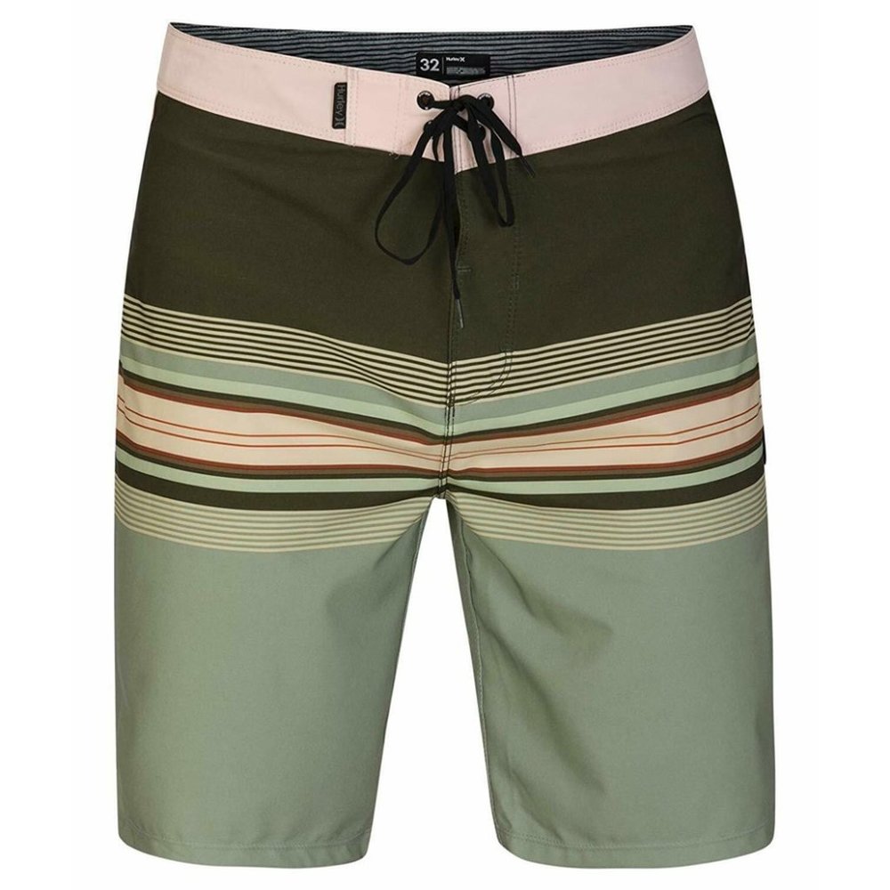Hurley Men's Phantom Observatory 20" Boardshorts - Green Legion